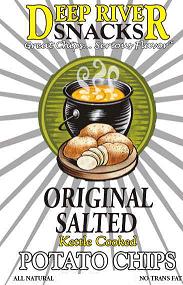Deep River Kettle Chips 18-2oz Bags